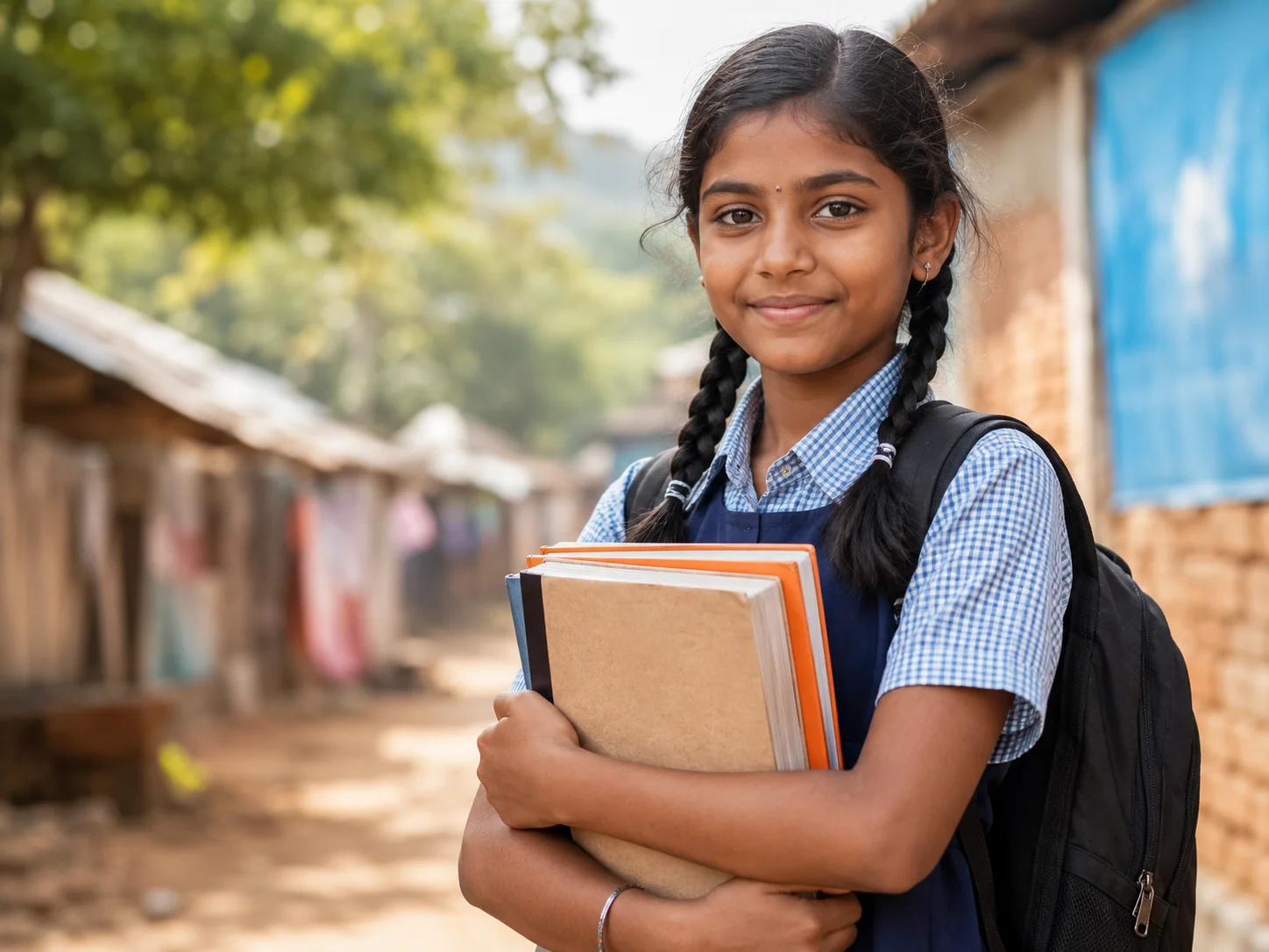Aarohi walked back into class